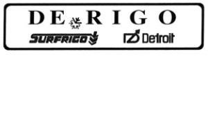 Paraqitja e markës DE RIGO SURFRIGO Detroit