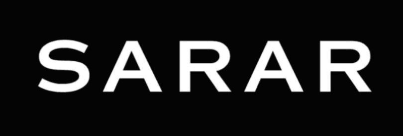 The representation of the trademark SARAR