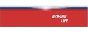 MOVING LIFE markasının görünümü