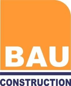 The representation of the trademark BAU CONSTRUCTION