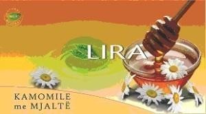 Paraqitja e markës LIRA KAMOMILE me MJALTE
