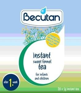 The representation of the trademark Becutan