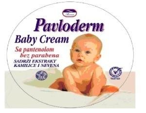 Paraqitja e markës Pavloderm Baby Cream