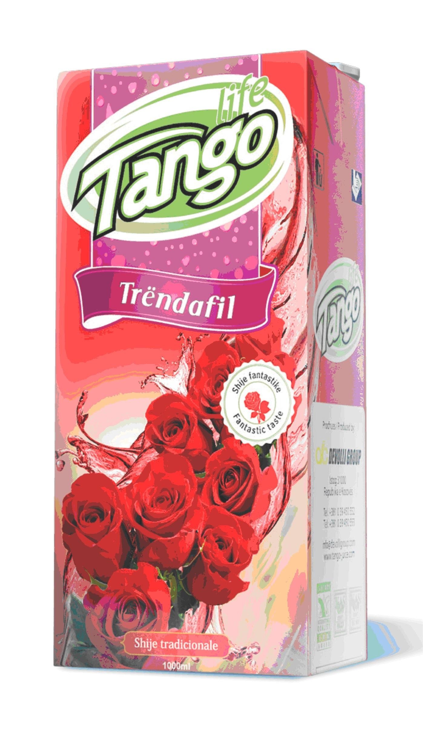 Paraqitja e markës Tango Trëndafil