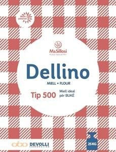 Paraqitja e markës Dellino Tip 500 25kg