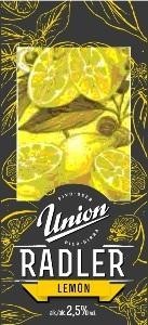 Paraqitja e markës Union RADLER LEMON