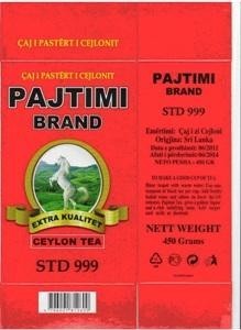 Paraqitja e markës PAJTIMI BRAND