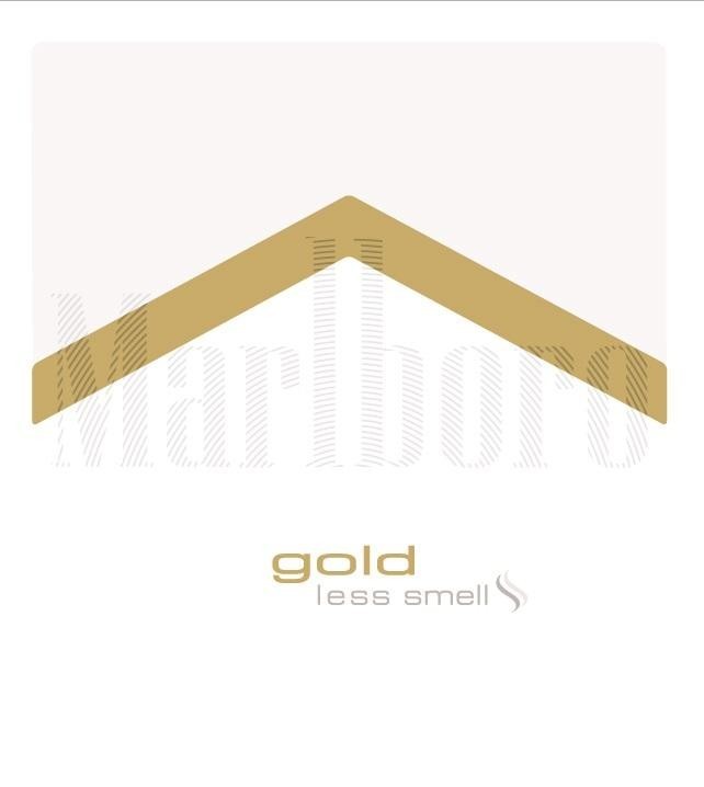 Paraqitja e markës Marlboro gold less smell