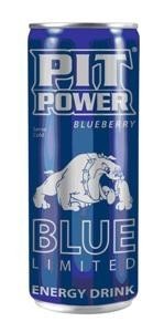 The representation of the trademark PIT POWER BLUE