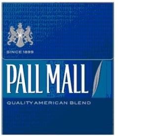 The representation of the trademark PALL MALL