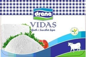 Paraqitja e markës drena VIDAS djth I bardh lope