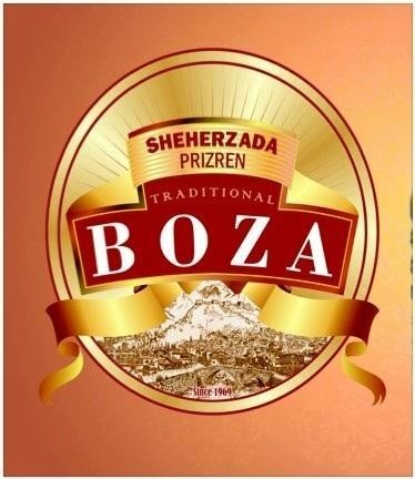 Paraqitja e markës BOZA TRADITIONAL SHEHERZADA PRIZREN