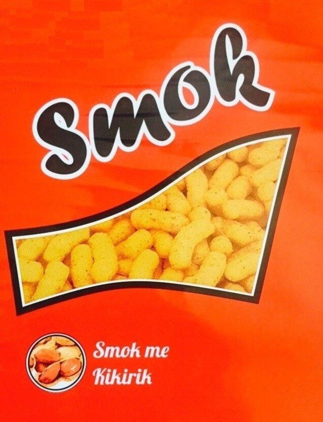Paraqitja e markës Smok smok me kikirik