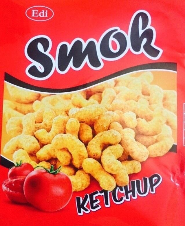 Paraqitja e markës EDI Smok KETCHUP