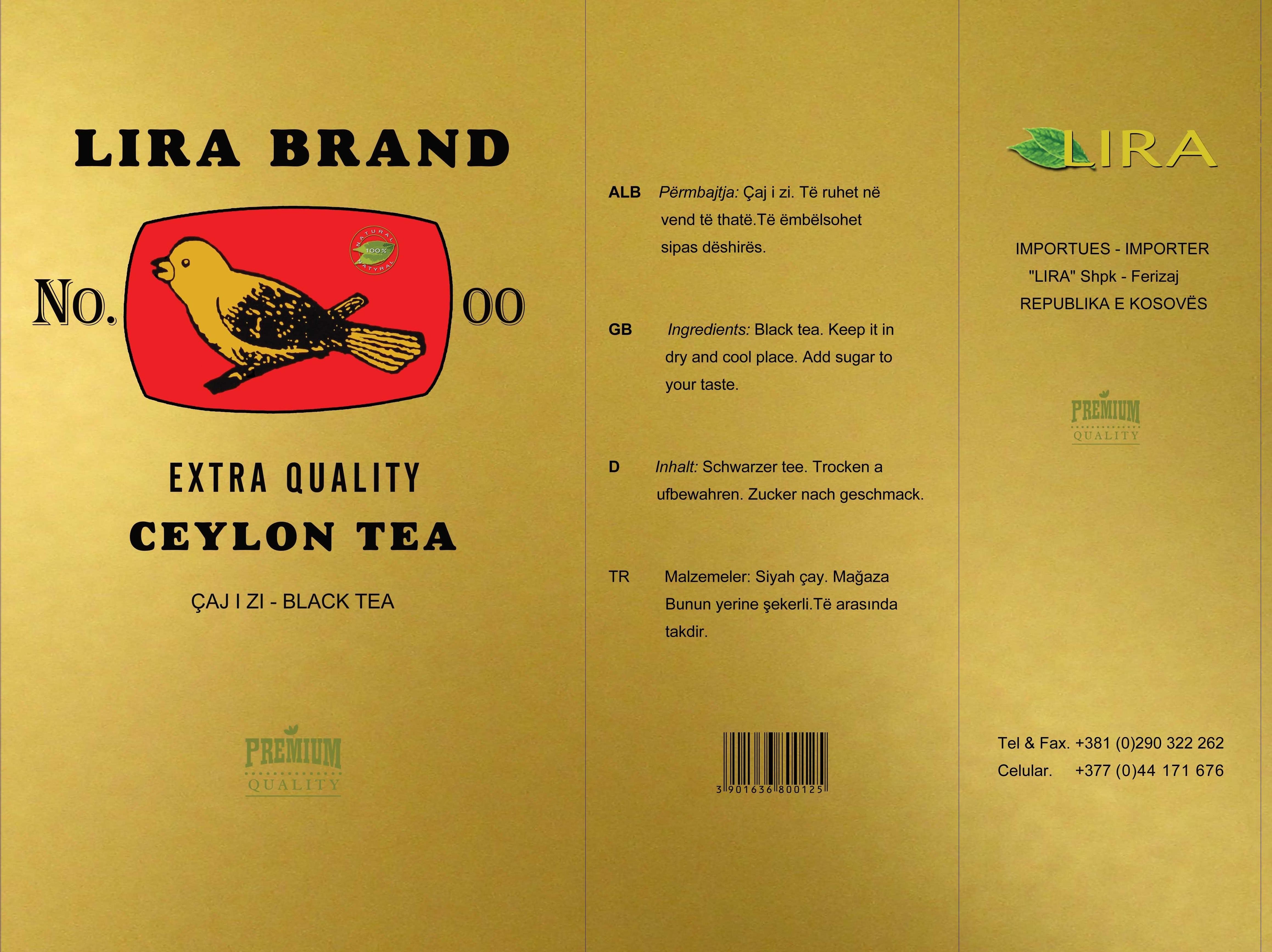 Paraqitja e markës lira brand