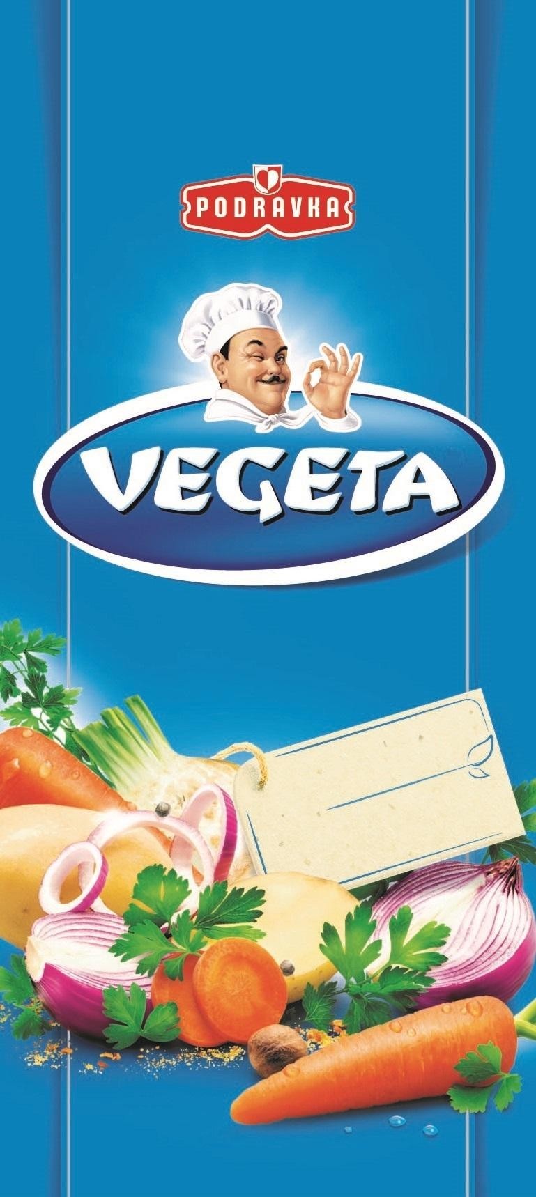 Paraqitja e markës VEGETA PODRAVKA