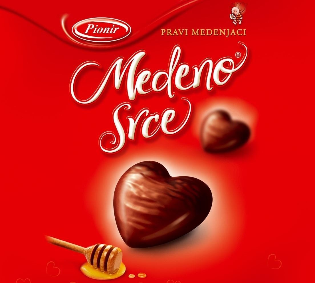 Paraqitja e markës Pionir Medeno Srce