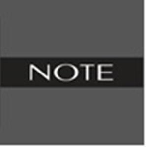 La reproduction de la marque NOTE