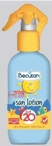 Die Wiedergabe der Marke Becutan sun lotion 20