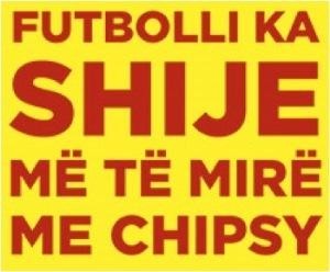 Paraqitja e markës FUTBOLLI KA SHIJE ME TE MIRE ME CHIPSY