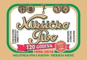 Paraqitja e markës NIKŠIĆKO PIVO 120 GODINA