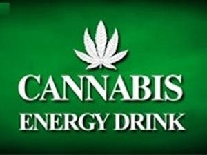 La riproduzione del marchio CANNABIS ENERGY DRINK