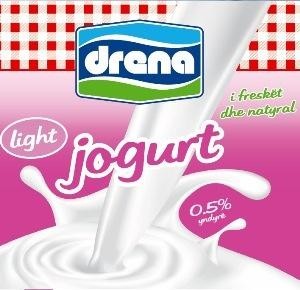 Paraqitja e markës drena jogurt