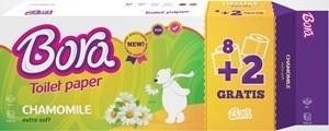 Paraqitja e markës Bora Toilet paper CHAMOMILE