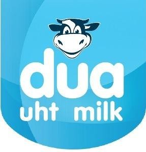 The representation of the trademark dua uht milk