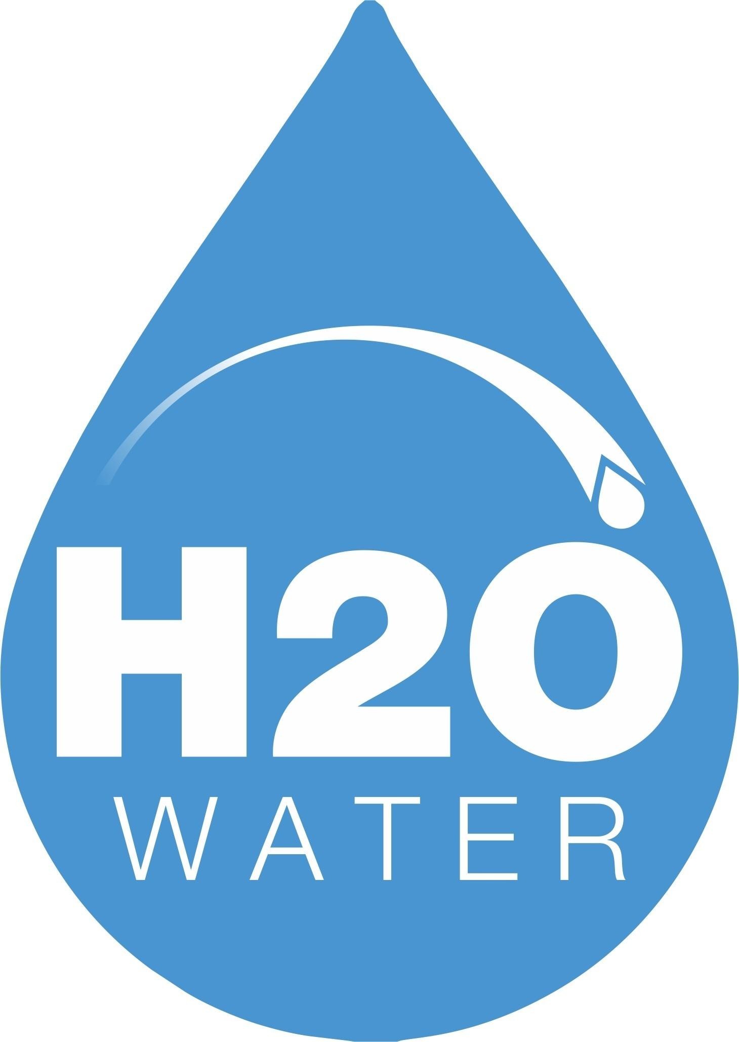 The representation of the trademark H2O WATER
