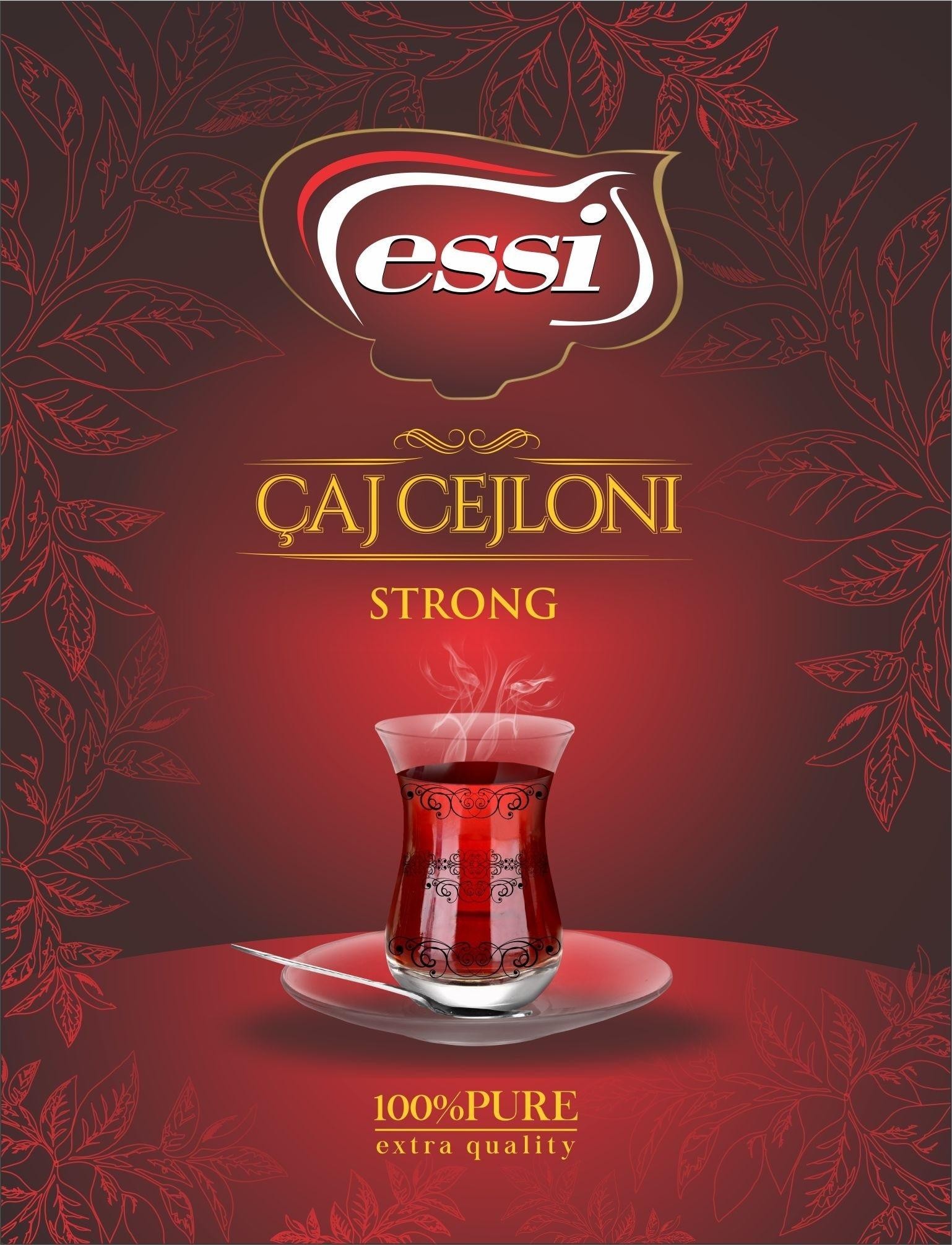 La reproduction de la marque ÇAJ CEJLONI essi strong