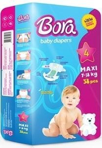 Η απεικόνιση του σήματος Bora baby diapers
