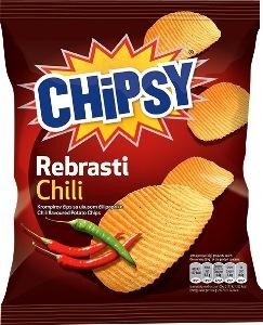 The representation of the trademark Chipsy Rebrasti Chili
