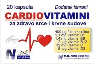 Paraqitja e markës CARDIOVITAMINI