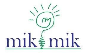 Die Wiedergabe der Marke mik mik