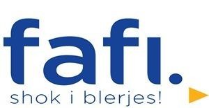 Die Wiedergabe der Marke fafi.shok I blerjes!