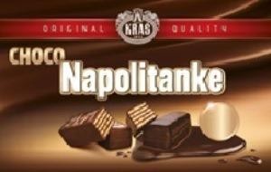 Paraqitja e markës CHOCO Napolitanke KRAS
