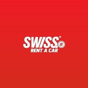 La riproduzione del marchio SWISS a RENT A CAR