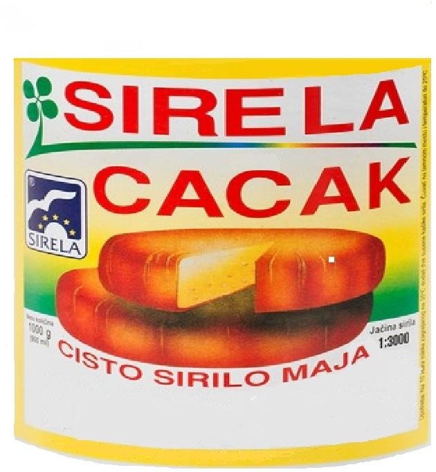 Paraqitja e markës SIRELA CACAK