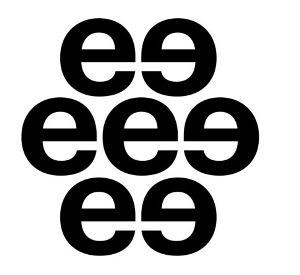 The representation of the trademark e e e