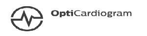 Paraqitja e markës OptiCardiogram