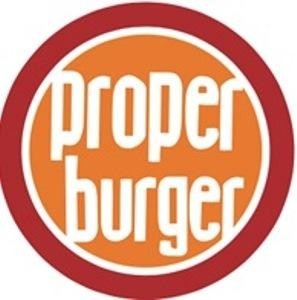 Paraqitja e markës proper burger