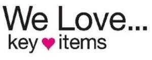 Paraqitja e markës We love... key items