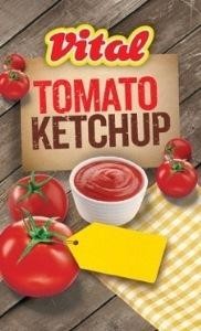 Paraqitja e markës Vital TOMATO KETCHUP