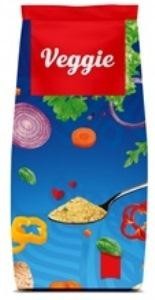 Die Wiedergabe der Marke Veggie