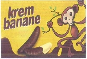 krem banane markasının görünümü