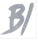 The representation of the trademark B/