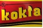 Die Wiedergabe der Marke kokta