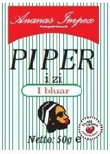 Paraqitja e markës PIPER i zi I bluar