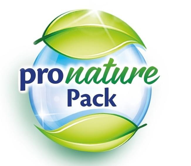 La riproduzione del marchio pro nature Pack